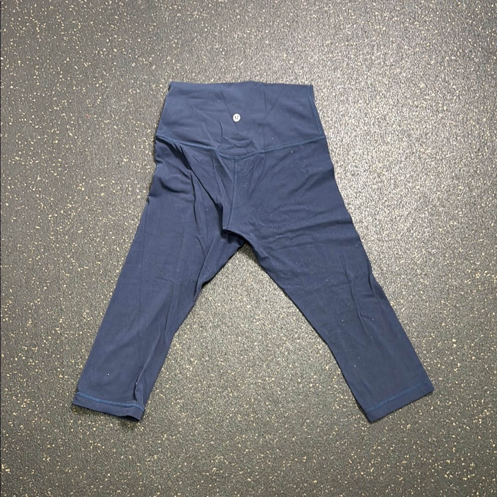Lululemon Align Blue Leggings High Waist Performance 19inch